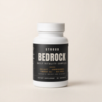 STROUD BEDROCK bottle on a warm off-white sweep